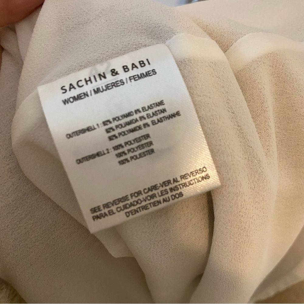 Sachin + Babi Sequin Chloe Long Sleeve Dress - Picture 5 of 6